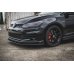 Накладка сплиттер на передний бампер на VW Golf VII GTI TCR